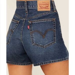 Levi's Classic Blue Denim Shorts